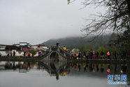 雨后宏村景如画